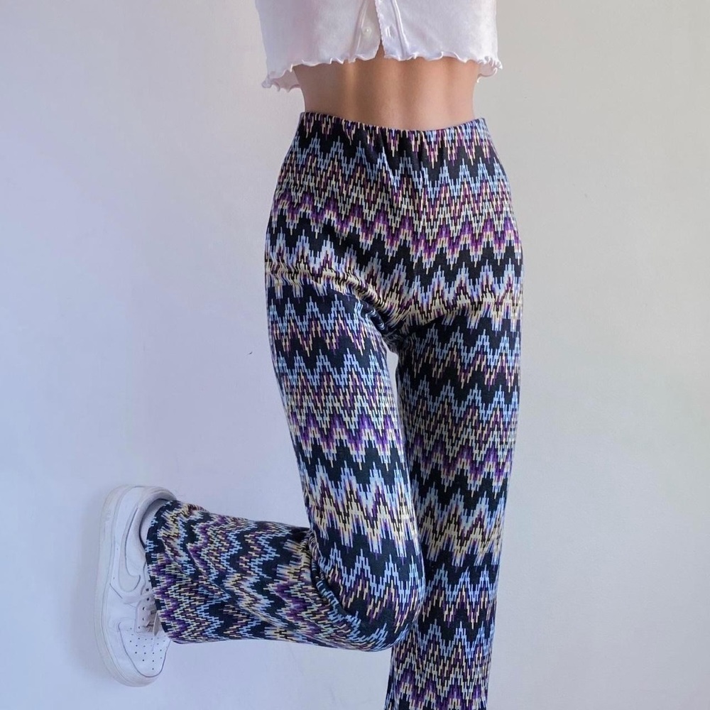 Urban Outfitters - Naomi Knit Retro Flare Pant XS